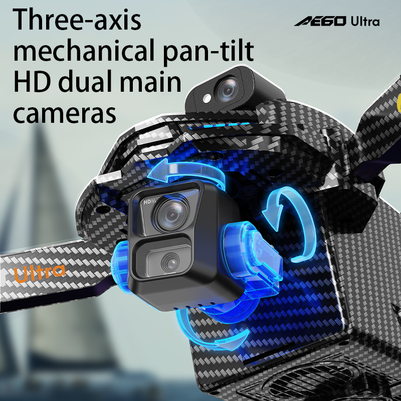 AE60 GPSドローン プロフェッショナル 8Kカメラ 3 - Drone Kit Professional のレビューと価格