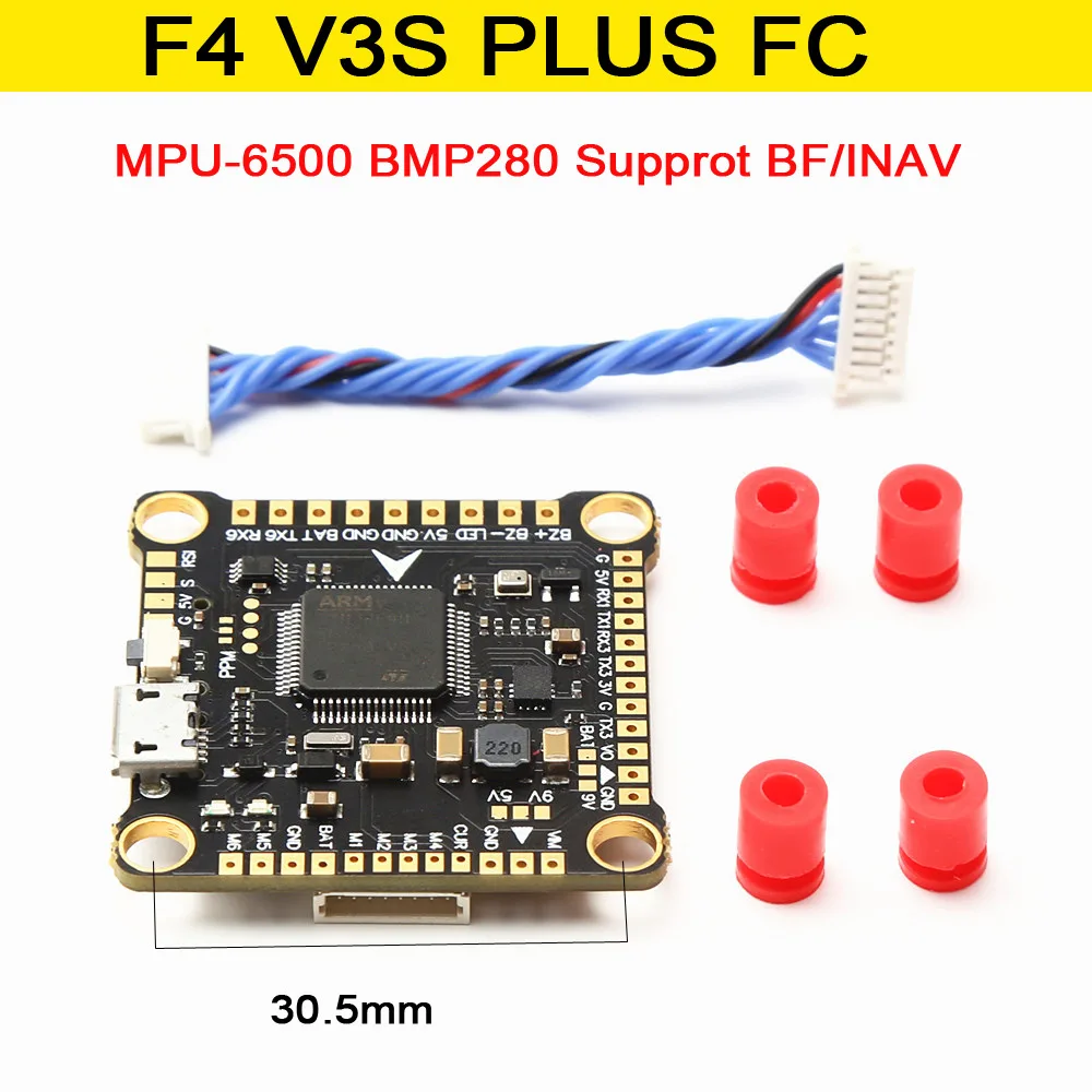 新しい F4 V3S PLUS フライトコントロール FC  - Betaflight Fc F4 のレビューと価格